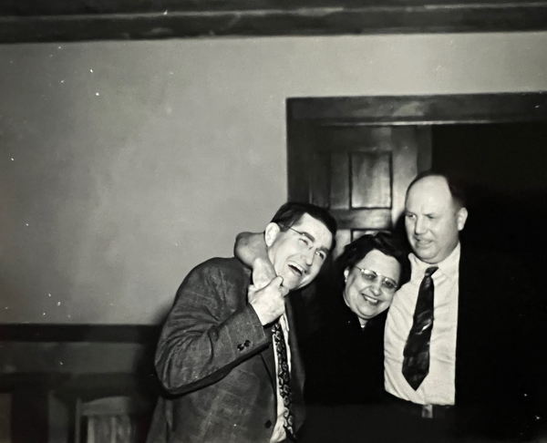 Bad Axe Theatre - Bad Axe Theatre Opening Party 1947 - Al Johnson (newer photo)